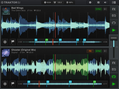 Ipad Iphone用traktor Djアプリ なんと無料 Soanblog創庵
